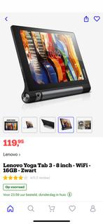 Lenovo Yoga Tab 3, Comme neuf, 8 pouces, Enlèvement