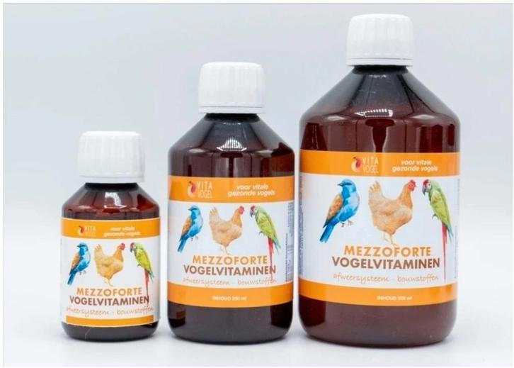 Mezzoforte Vogelvitaminen 250ml Vita Vogel, Dieren en Toebehoren, Dierenvoeding, Pluimvee, Ophalen