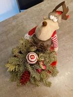 Kerststuk met Rudolf beertje NIEUW, Enlèvement ou Envoi, Neuf