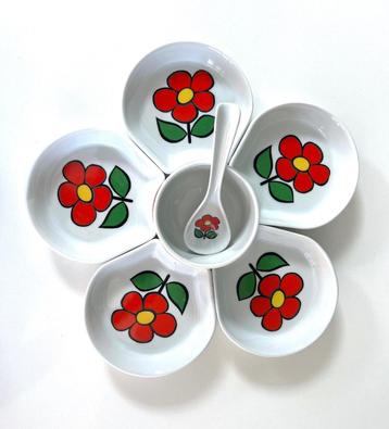 Vintage setje Herrandiz porcelain beschikbaar voor biedingen