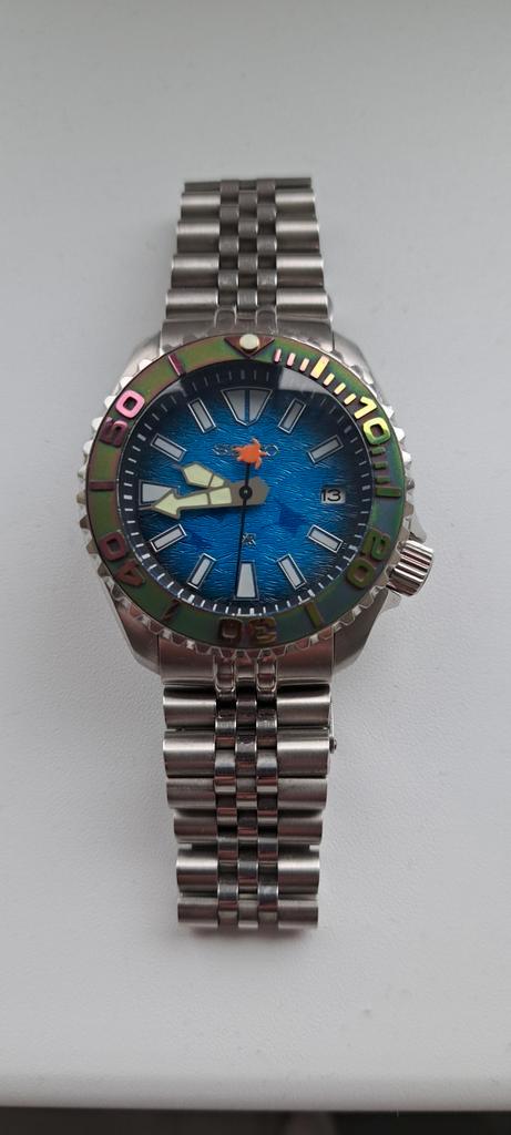 Seiko automatic

zie foto's, Handtassen en Accessoires, Horloges | Heren, Seiko, Staal, Staal, Ophalen of Verzenden