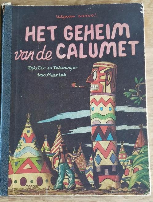 Het geheim van de Calumet - uit jeugdblad Bravo, Boeken, Stripverhalen, Gelezen, Ophalen of Verzenden