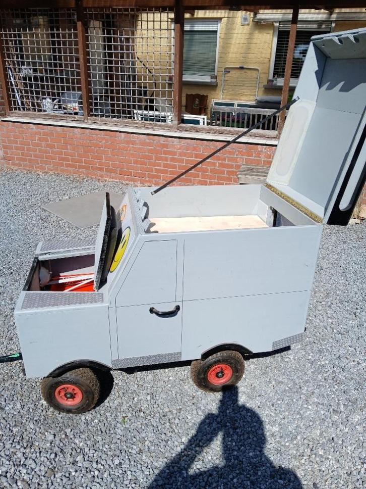 defender als opbergkist, Doe-het-zelf en Bouw, Gereedschapskisten, Zo goed als nieuw, Ophalen