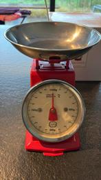 Keukenweegschaal retro - dille en kamillr, Ophalen, Zo goed als nieuw, Keukenweegschaal