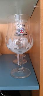 Bierglazen tripel karmeliet 3 stuks, Verzamelen, Ophalen, Zo goed als nieuw