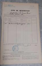WW2+Militariat+Document historique+Brasserie+Réquisitions, Photo ou Poster, Armée de terre, Enlèvement ou Envoi
