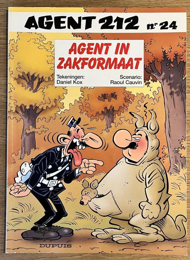 Agent 212 - Agent in zakformaat - 24 1e dr (2004) Strip, Boeken, Stripverhalen, Zo goed als nieuw, Eén stripboek