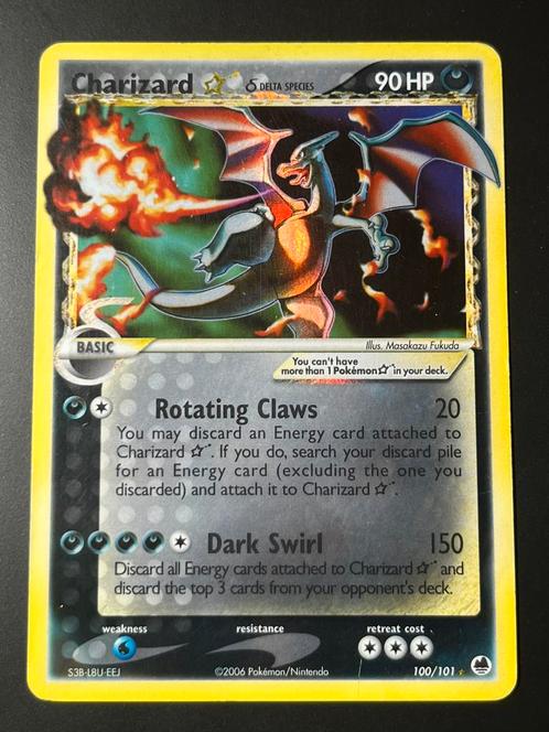 Gold Star Charizard ex Dragon frontiers, Hobby en Vrije tijd, Verzamelkaartspellen | Pokémon, Ophalen of Verzenden