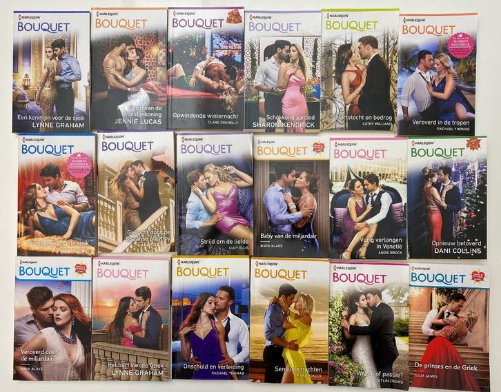 Pockets Harlequin Bouquet reeks, Boeken, Romans, Gelezen, Ophalen of Verzenden