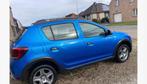 Dacia Sandero Stepway van 2019 in verzorgde staat, Auto's, Voorwielaandrijving, USB, Stof, Blauw