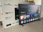 Google TV – 55” QLED 4K Smart TV, QLED, Ophalen of Verzenden, Zo goed als nieuw, 100 cm of meer