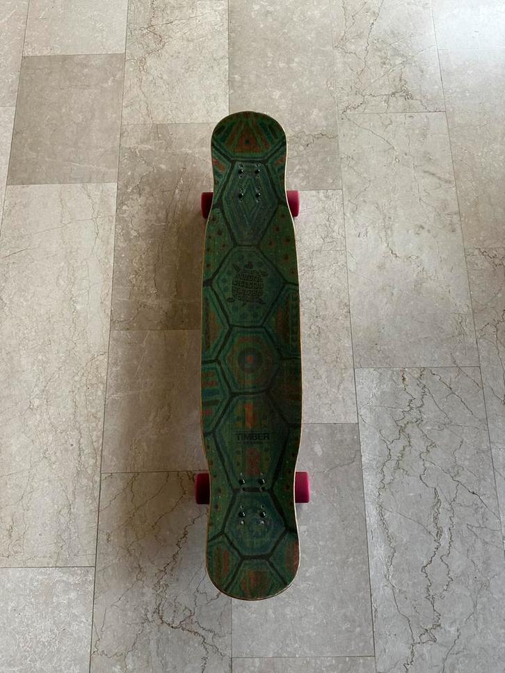 Timber Tortini freestyle longboard, Sport en Fitness, Skateboarden, Zo goed als nieuw, Longboard, Ophalen