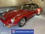 Jaguar E-Type Cabriolet 1974 | Route 66 auctions, Autos, Oldtimers & Ancêtres, Rouge, Achat, Entreprise, Cabriolet