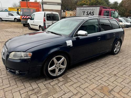 Audi A4 *3.0TDI V6-S-LINE* (bj 2005, automaat), Auto's, Audi, Bedrijf, Te koop, A4, Diesel, Break, 5 deurs, Automaat, Blauw, Gebruikt