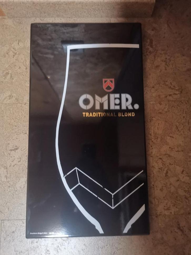 Limited Edition Emaille reclamebord Omer 2021 Nr. 165, Verzamelen, Merken en Reclamevoorwerpen, Zo goed als nieuw, Reclamebord