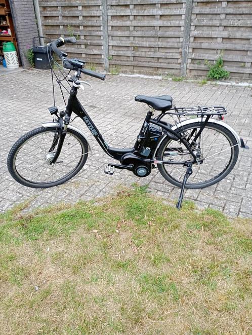 electrische damesfiets, Fietsen en Brommers, Fietsen | Dames | Damesfietsen, Zo goed als nieuw, (Extra) lage instap, Versnellingen