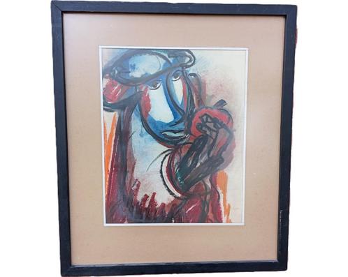 prachtig uniek schilderij gesigneerd, Antiek en Kunst, Kunst | Schilderijen | Klassiek, Ophalen of Verzenden