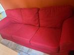 Fauteuil Ektorp-IKEA rouge 3 places, Huis en Inrichting, Zetels | Zetels, Ophalen, Zo goed als nieuw