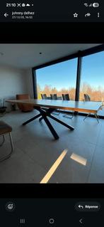 Table de salon  chêne massif, Maison & Meubles, Tables | Tables de salon, 75 cm ou plus, 200 cm ou plus, Comme neuf, Enlèvement