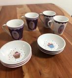 Tasses • Dessert • Cupcakes • Vaisselle • Maison, Ophalen of Verzenden, Zo goed als nieuw