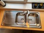 Inox spoelbak met kraan. (Franke), Huis en Inrichting, Ophalen, Zo goed als nieuw