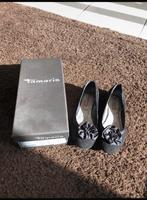 Ballerines noires Tamaris, Tamaris, Zwart, Gedragen, Ballerina's