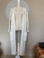 Lange cardigan Eskimo cremekleurig, Ophalen, Maat 38/40 (M)