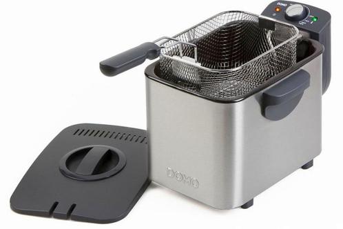 Frietketel Friteuse DOMO DO452FR, Electroménager, Friteuses, Comme neuf, 3 à 4 litres, Pan intérieur amovible, Enlèvement