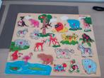 Houten puzzel, Kinderen en Baby's, Speelgoed | Kinderpuzzels, Ophalen, Gebruikt, 10 tot 50 stukjes, Van hout