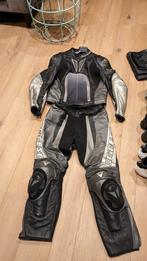 Lederen combi Dainese, textiel jas, regenpak en rugprotector, Motoren, Kleding | Motorkleding