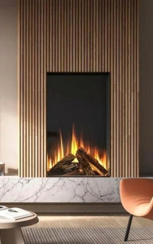 Promo hoge elektrische British Fires New Forest 1200 Tall, Doe-het-zelf en Bouw, Verwarming en Radiatoren, Nieuw, Kachel, Ophalen of Verzenden