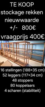 Stockage rekken, Doe-het-zelf en Bouw, Hout en Planken, Ophalen