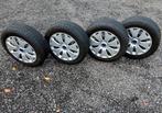 4 roues hiver Ford Focus avec pneus hiver 205/55-16, Auto-onderdelen, Banden en Velgen, Ophalen, Gebruikt, 16 inch, Banden en Velgen