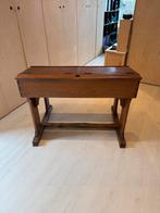 Houten schoolbank mag, Ophalen, Gebruikt