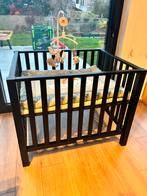 Park Bopita Zwart + Matras + Mat + Mobiel, Kinderen en Baby's, Ophalen, Zo goed als nieuw