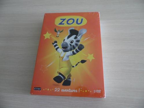 ZOU      5 DVD       2  COFFRETS       NEUF SOUS BLISTER, CD & DVD, DVD | Films d'animation & Dessins animés, Neuf, dans son emballage
