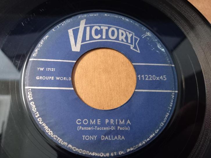 Tony Dallara – Come Prima / Condannami '7, Cd's en Dvd's, Vinyl Singles, Gebruikt, Single, Pop, 7 inch, Ophalen of Verzenden