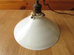 ancienne suspension conique en opaline vintage année 1908, Ophalen of Verzenden