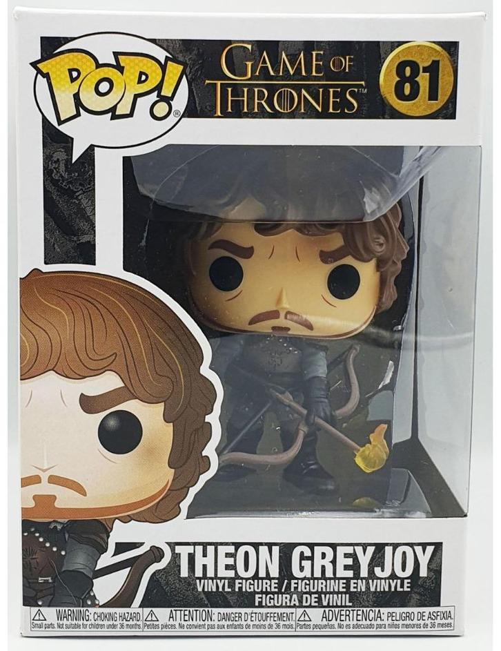 Funko POP Game Of Thrones Theon Greyjoy (81), Verzamelen, Poppetjes en Figuurtjes, Zo goed als nieuw, Verzenden