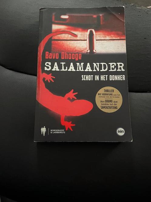 Bavo Dhooge - Salamander, Boeken, Thrillers, Zo goed als nieuw, Ophalen of Verzenden