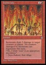Incinerate - ICE - MTG - 4 VOOR 0.80 EURO, Enlèvement ou Envoi