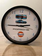Horloge Porsche Gulf, Maison & Meubles, Analogique, Neuf, Horloge murale