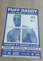 Concert poster Puff Daddy, Verzamelen, Ophalen of Verzenden, Zo goed als nieuw