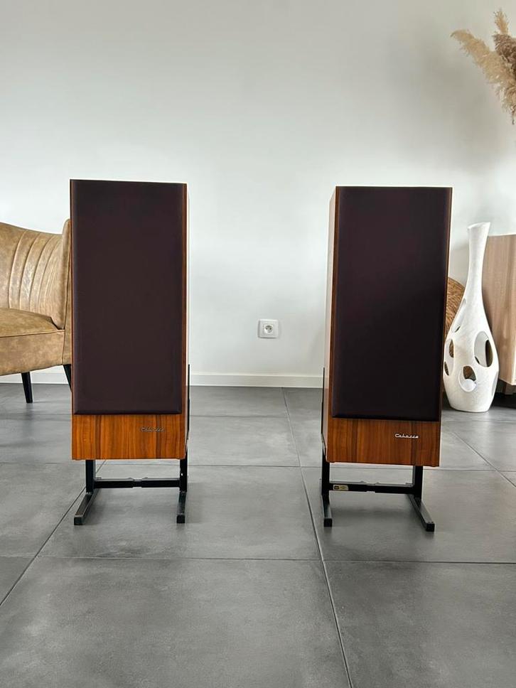 Cabasse Armorique Noyer vintage, Audio, Tv en Foto, Luidsprekerboxen, Zo goed als nieuw, Front, Rear of Stereo speakers, Overige merken