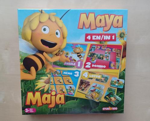 Maya 4 in 1 spel - NIEUW, Kinderen en Baby's, Speelgoed | Educatief en Creatief, Puzzelen, Ontdekken, Ophalen of Verzenden