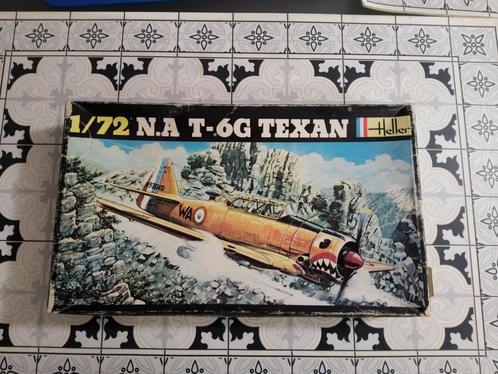 T-6G Texaanse 1/72 Heller, Hobby en Vrije tijd, Modelbouw | Vliegtuigen en Helikopters, Gebruikt, Vliegtuig, 1:72 tot 1:144, Heller