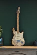 Custom Stratocaster elektrische gitaar, Comme neuf, Solid body, Enlèvement