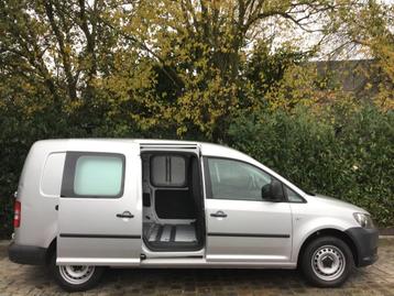 Vw Caddy TDI 2013 LONG chassis AIRCO, Autos, Euro 5, Achat, Autre carrosserie, Alarme