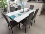 Te koop set tv kaast +kleine kaast+tafel mét stoelen 200 eú, Huis en Inrichting, Ophalen, Zo goed als nieuw, 4 tot 6 stoelen