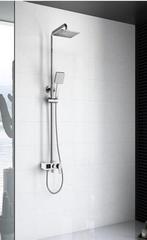 Luxury wellness opbouw regendouche met digitaal display., Doe-het-zelf en Bouw, Sanitair, Ophalen, Nieuw, Chroom, Douche